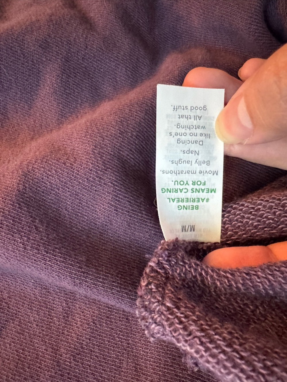 Aerie Ruffle Sleeve Sweatshirt - Picture 5 of 7